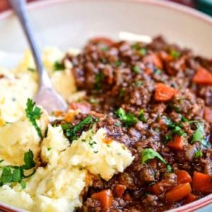 Beef Mince with Butterbeans and Potato