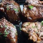 Worcester- Glazed Lamb Chops