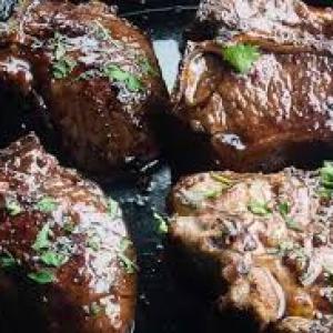 Worcester- Glazed Lamb Chops